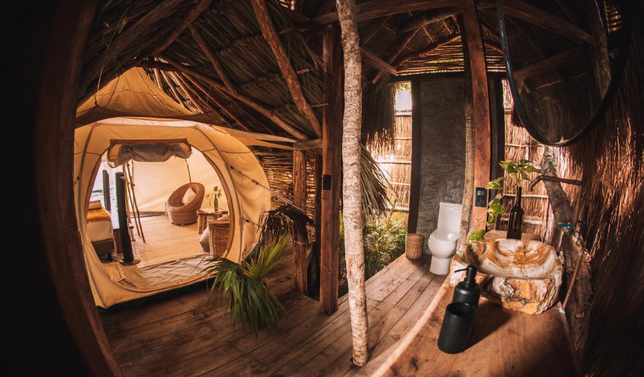 Uman Glamping & Cenote Tulum Hotel Luaran gambar